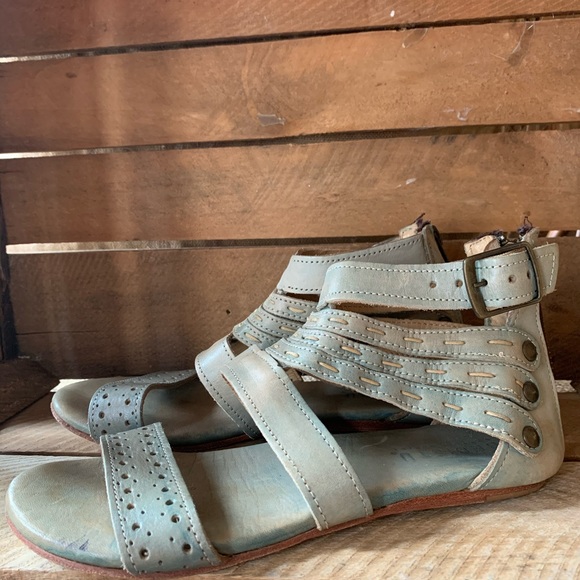Bed Stu Shoes Bed Stu Artemis Strappy Leather Sandals 7 Poshmark